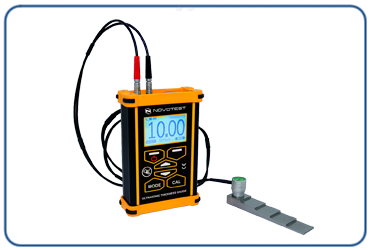 Ultrasonic thickness gauge, non-destructive testing, Crase