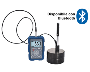 Durometro portatile Leeb T−D2, metodo a rimbalzo