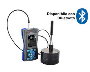 Durometro portatile Leeb T−D3, metodo a rimbalzo