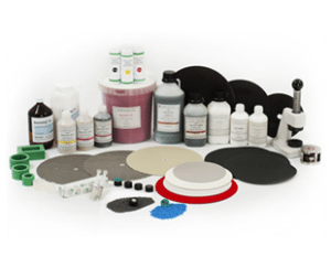 Consumables for metallographic machines