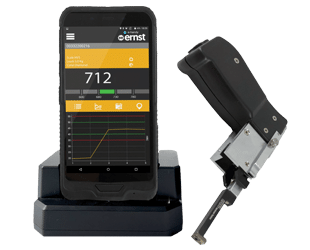 Durometro wireless portatile E-Handy, misurazione della resistenza elettrica